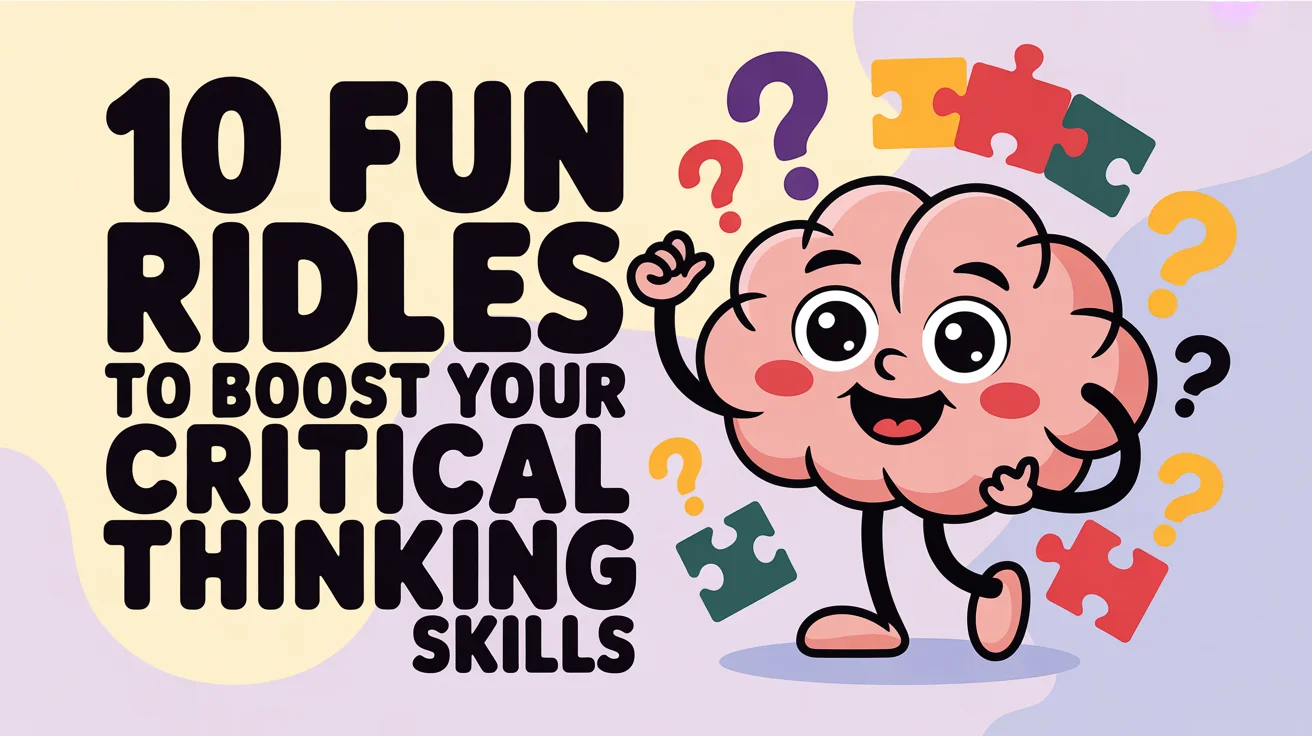10 Fun Riddles to Boost Your Critical Thinking Skills