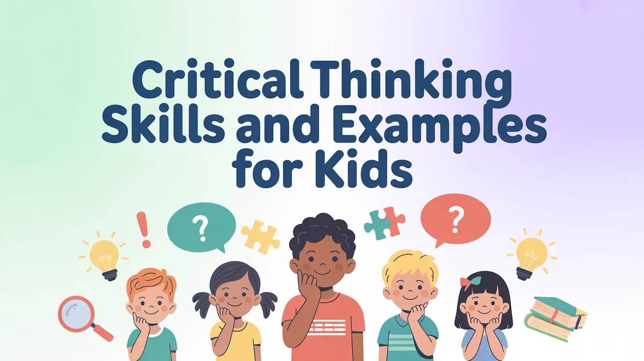 Critical Thinking Skills and Examples for Kids